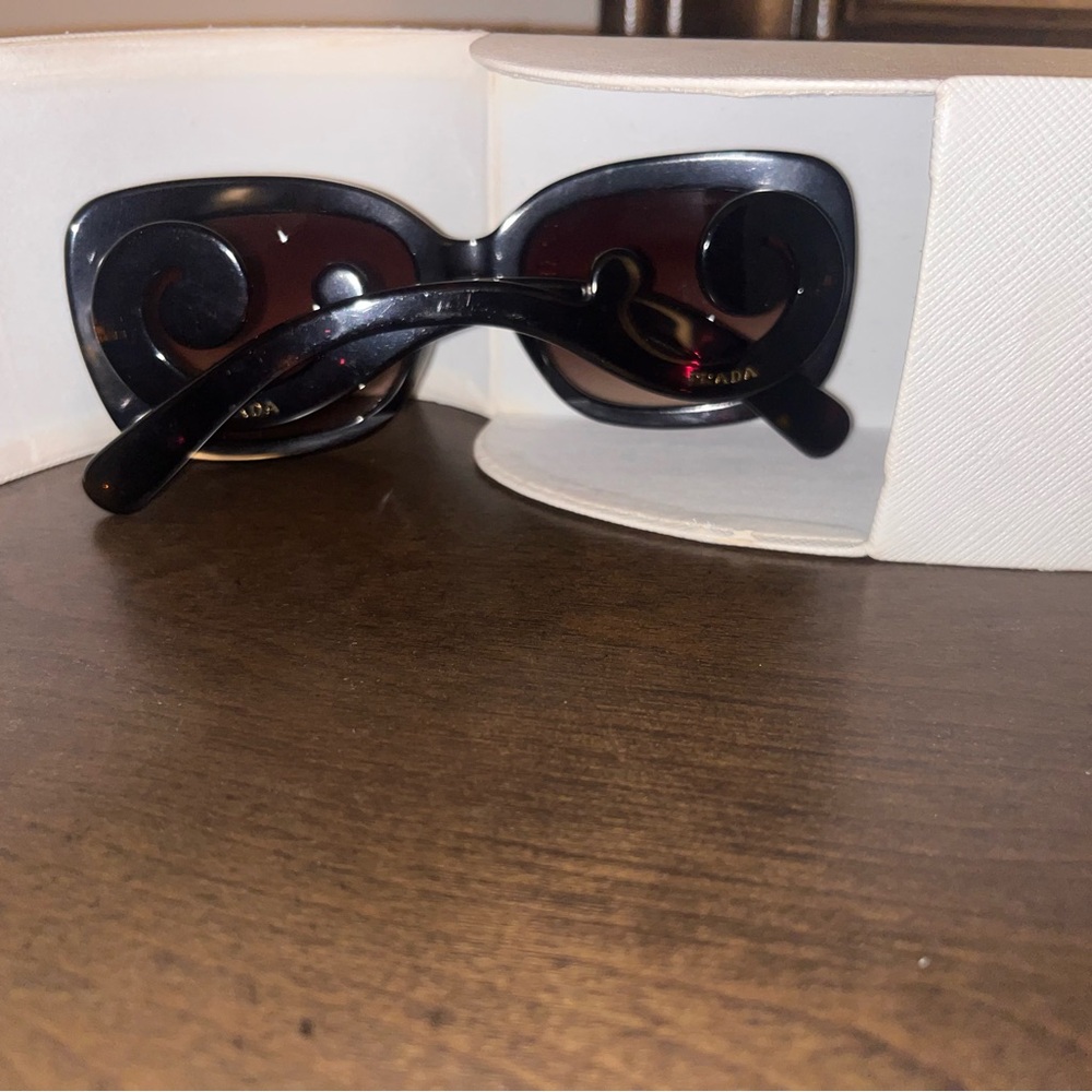 Prada Black Oversized Sunglasses